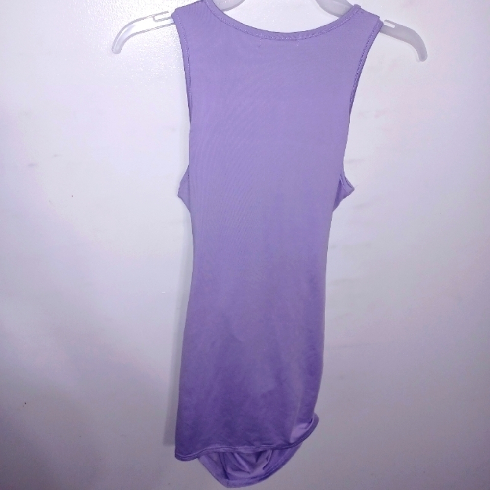 Lavender - Keyhole Chest- Midsection - Mini Dress - W Sz Small-4 - Picture 7 of 7